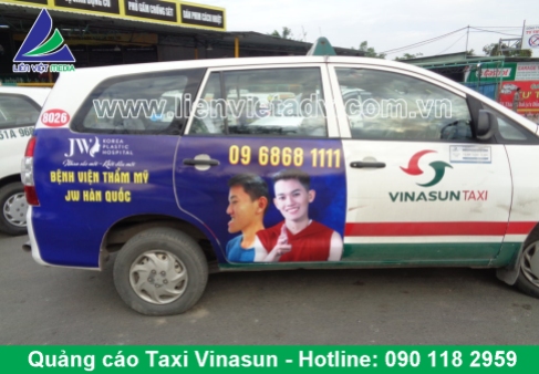 Quang Cao Taxi Vinasun 1