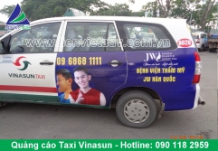 Quang Cao Taxi Vinasun 2
